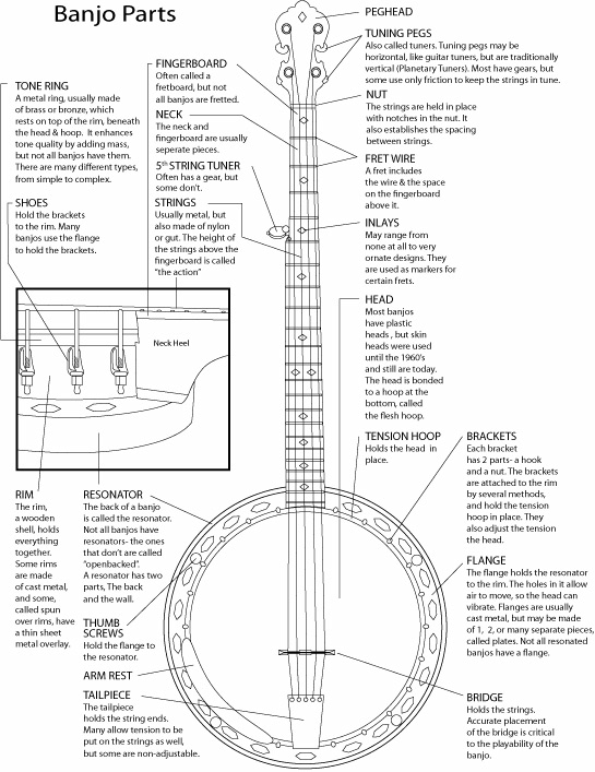 Banjo parts
